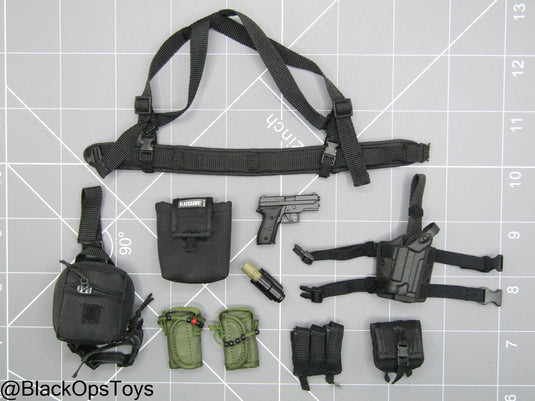 U.S. Coast Guard MSRT - Battle Belt w/Pistol & Pouch Set