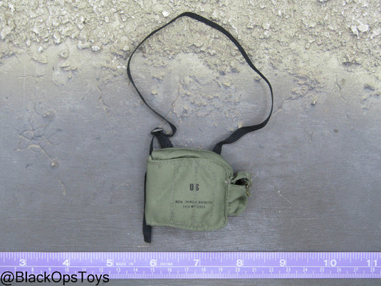 Vietnam Era OD Green Gas Mask Pouch