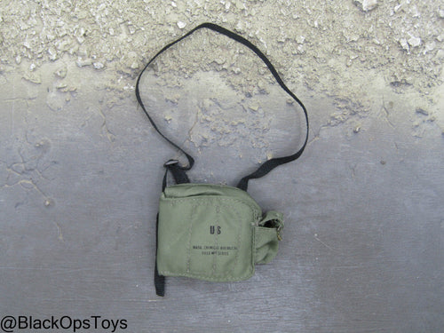 Vietnam Era OD Green Gas Mask Pouch