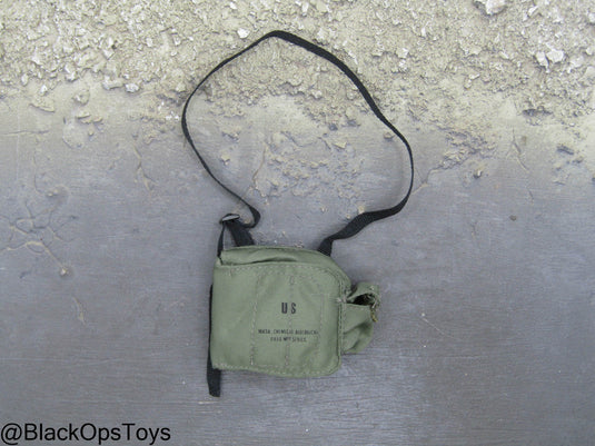 Vietnam Era OD Green Gas Mask Pouch