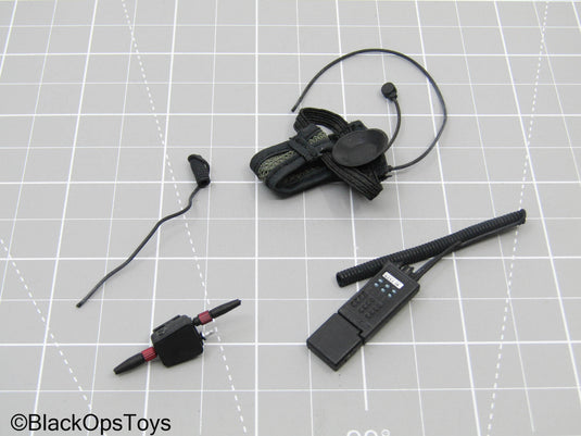Black Radio w/Headset (READ DESC)