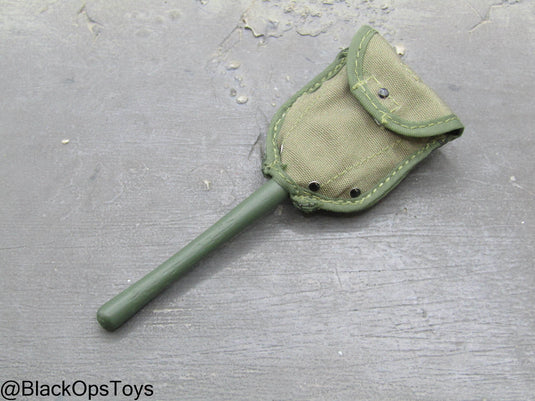 Vietnam Era OD Green Backpack w/Entrenching Tool & Pouch