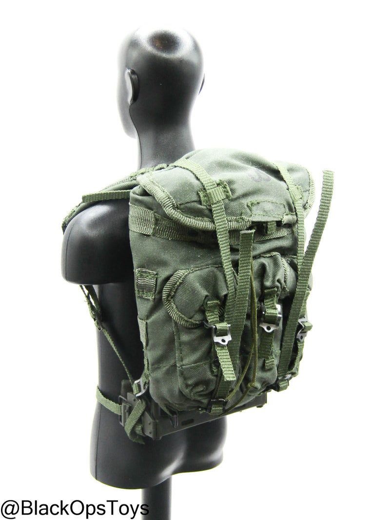 Load image into Gallery viewer, Vietnam Era OD Green Alice Pack w/Frame
