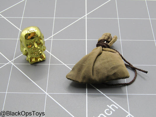 Indiana Jones - Metal Chachapoyan Fertility Idol w/Bag