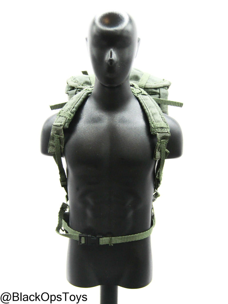 Load image into Gallery viewer, Vietnam Era OD Green Alice Pack w/Frame
