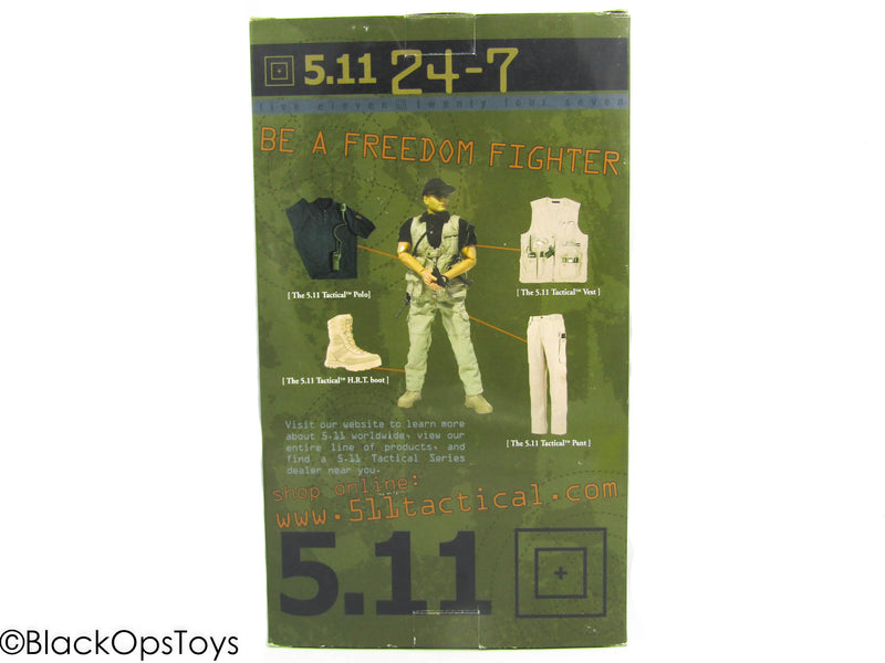 Load image into Gallery viewer, 5.11 Tactical Freedom Fighter - Alpha Mission - MINT IN BOX

