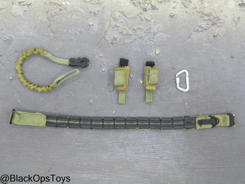 Load image into Gallery viewer, Bravo 0-6 Countdown - MOLLE Belt w/Retention Lanyard Set

