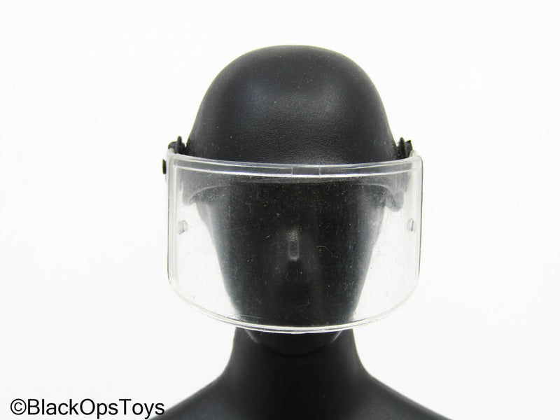 Load image into Gallery viewer, Black Tactical Helmet w/Safety Visor
