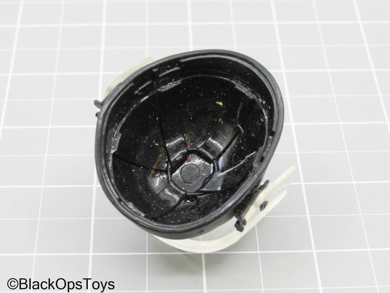 Load image into Gallery viewer, Black Tactical Helmet w/Safety Visor
