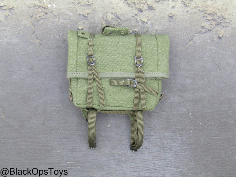 Load image into Gallery viewer, Vietnam War - USMC In Hue - OD Green M1941 Haversack Pack
