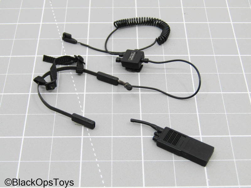 Load image into Gallery viewer, Black Radio w/Headset
