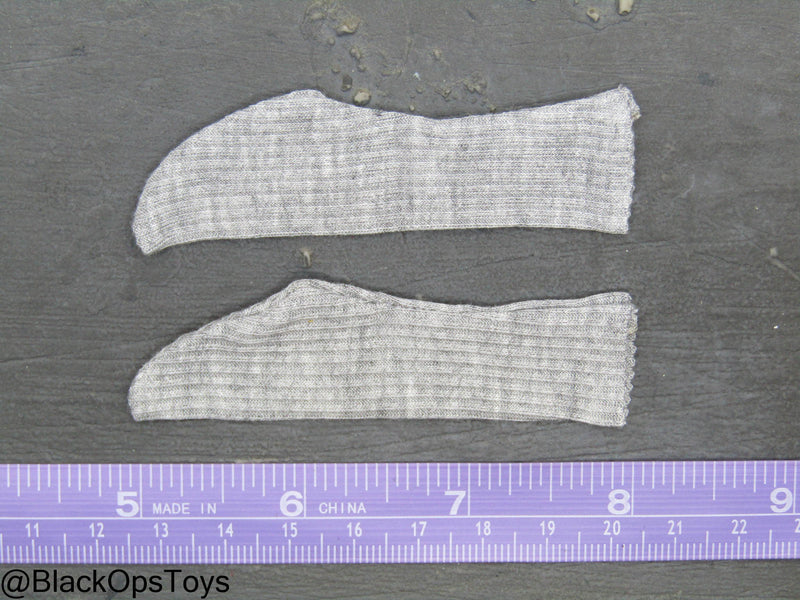 Load image into Gallery viewer, Vietnam War - USMC In Hue - Grey Wool Like Socks
