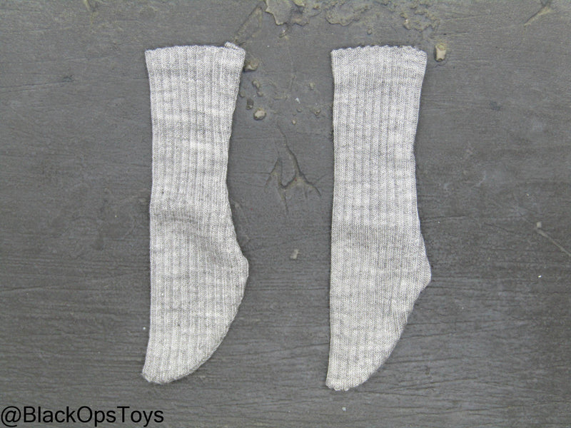 Load image into Gallery viewer, Vietnam War - USMC In Hue - Grey Wool Like Socks
