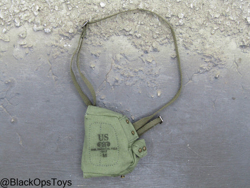 Vietnam War - USMC In Hue - OD Green M17 Gas Mask Bag