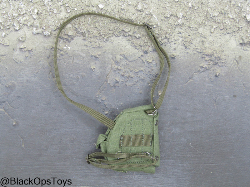 Load image into Gallery viewer, Vietnam War - USMC In Hue - OD Green M17 Gas Mask Bag
