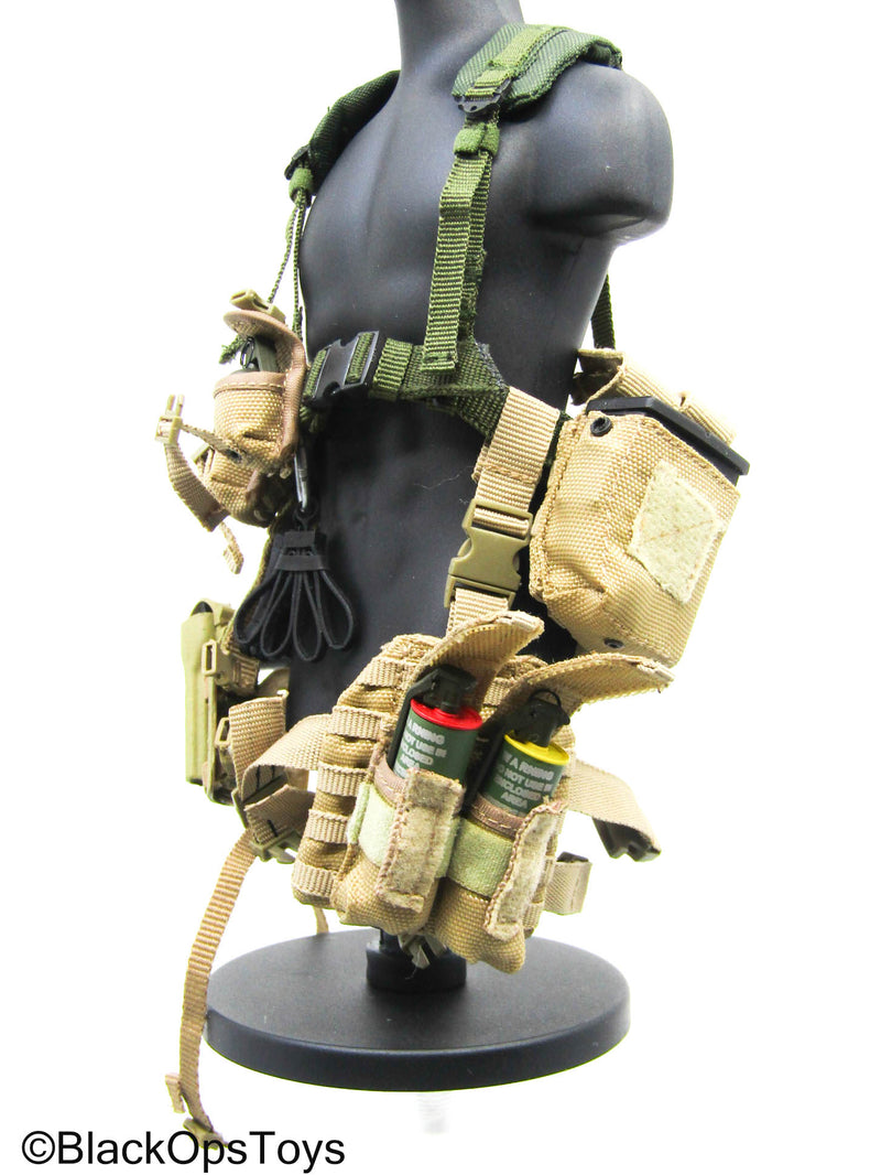 Load image into Gallery viewer, Probuilt SMG Gunner Battle Belt w/Pistol &amp; Weapon Accessories
