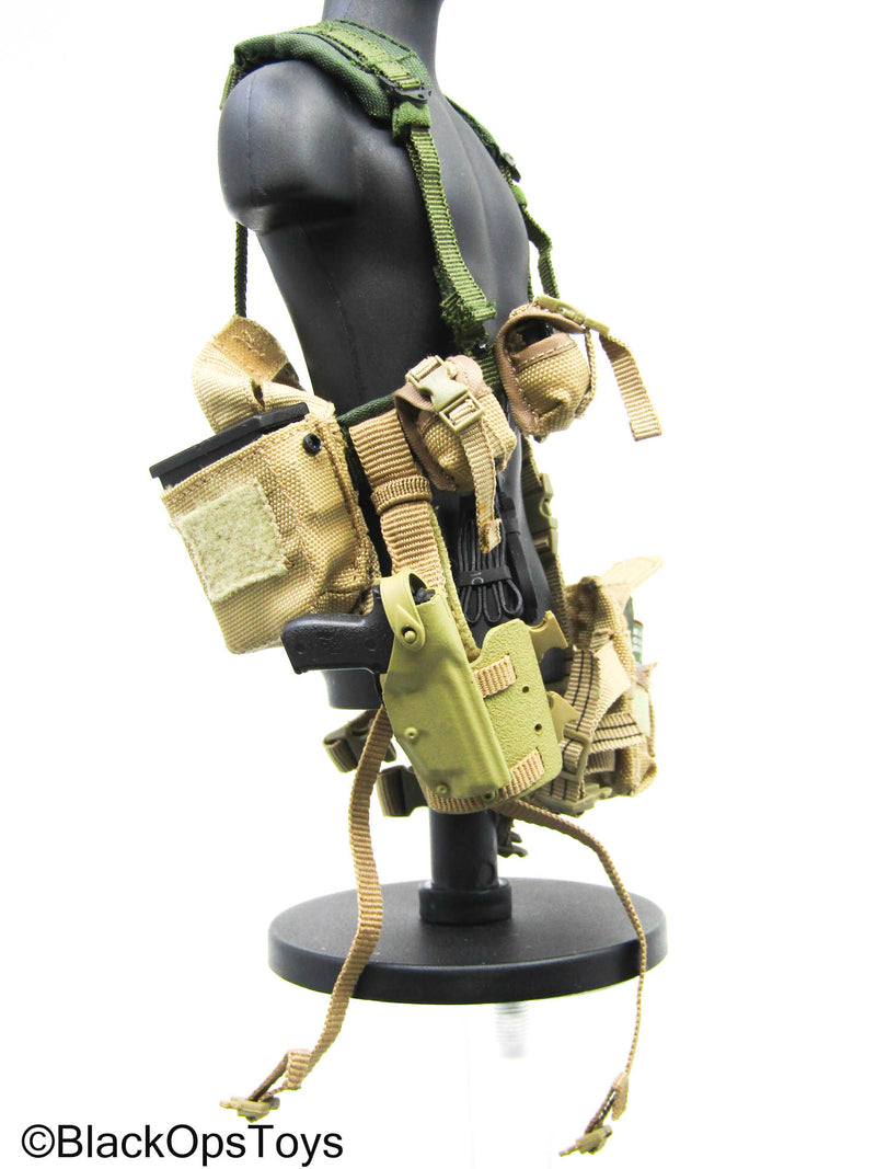 Load image into Gallery viewer, Probuilt SMG Gunner Battle Belt w/Pistol &amp; Weapon Accessories
