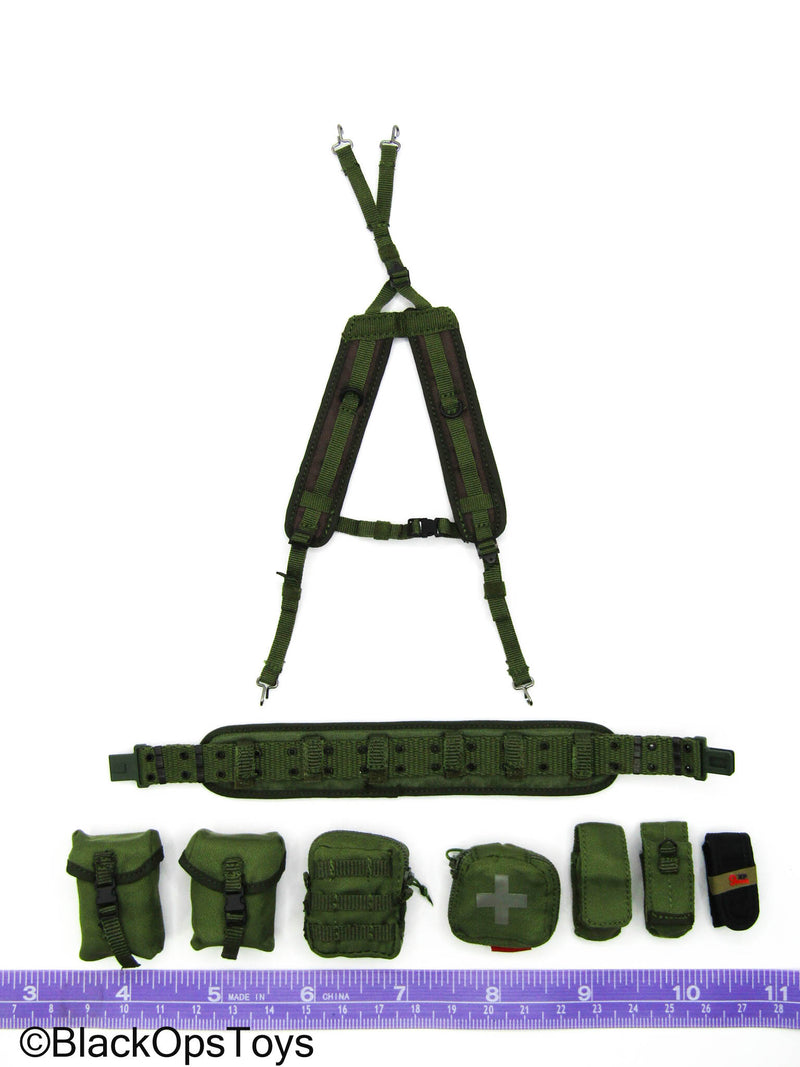 Load image into Gallery viewer, The Division 2 Caleb Dunne Agent - Green MOLLE Battle Belt &amp; Pouch Set

