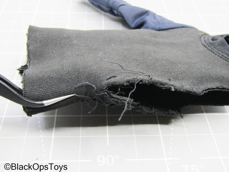 Load image into Gallery viewer, Black Body Padding w/Blue Arm Sleeve (Hot Toys) (READ DESC)
