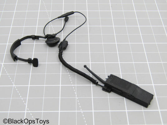 BHD Black Radio w/Headset (Toy Soldier)