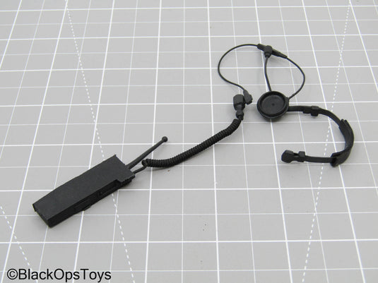 BHD Black Radio w/Headset (Toy Soldier)
