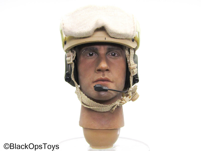 Load image into Gallery viewer, Male Headsculpt In Jake Gyllenhaal Likeness w/Headgear
