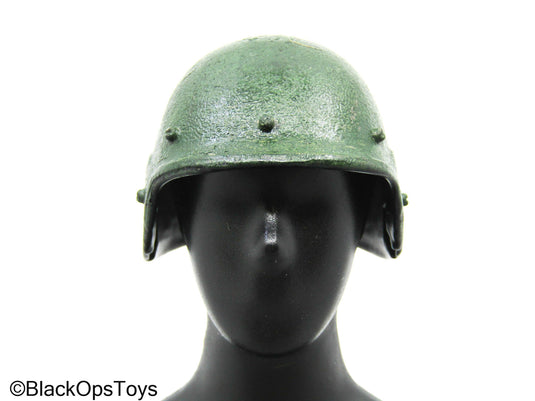 Metal Green Helmet