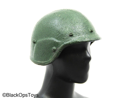 Metal Green Helmet