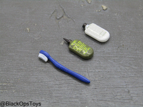 Vietnam War - Hospital Corpsman - Toothbrush w/Gun Oil & Insect Repellent Set