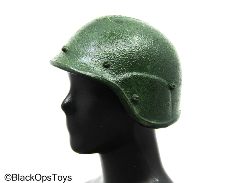 Load image into Gallery viewer, Metal Green Helmet
