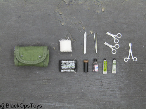 Vietnam War - Hospital Corpsman - OD Green M5 First Aid Kit