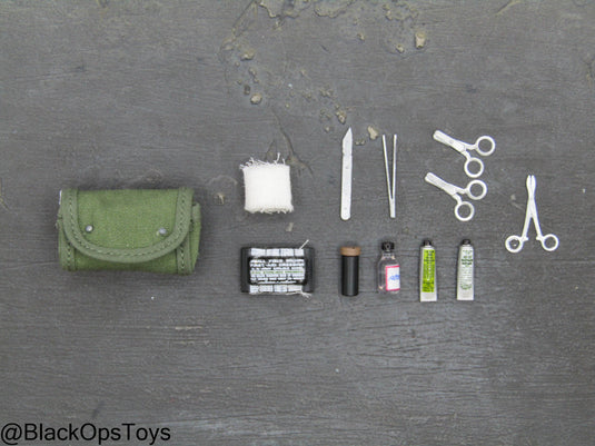 Vietnam War - Hospital Corpsman - OD Green M5 First Aid Kit
