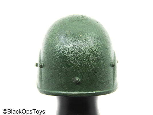 Metal Green Helmet