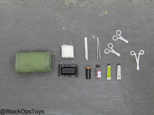 Vietnam War - Hospital Corpsman - OD Green M5 First Aid Kit