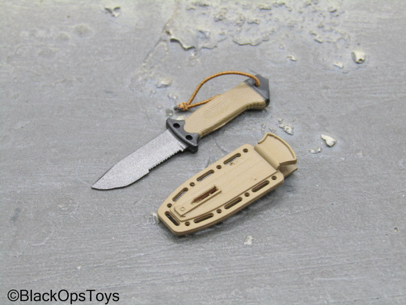 Load image into Gallery viewer, The Division 2 Caleb Dunne Agent - Tan Knife w/Sheath
