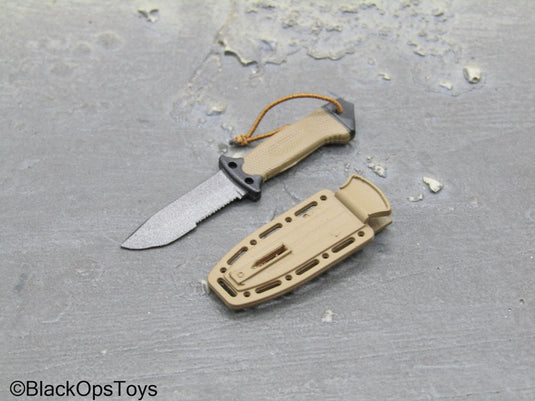 The Division 2 Caleb Dunne Agent - Tan Knife w/Sheath