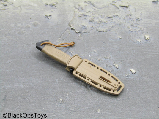 The Division 2 Caleb Dunne Agent - Tan Knife w/Sheath