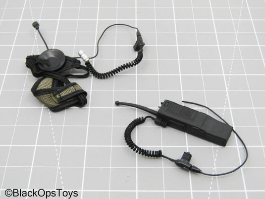 Black Radio w/Headset (READ DESC)