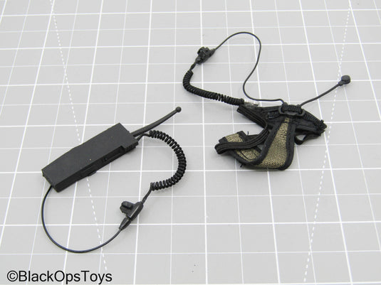 Black Radio w/Headset (READ DESC)