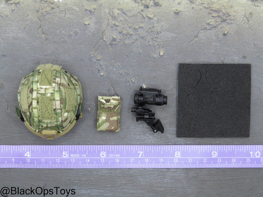 British Army Gurkhas - MTP Camo Helmet w/NVG Set