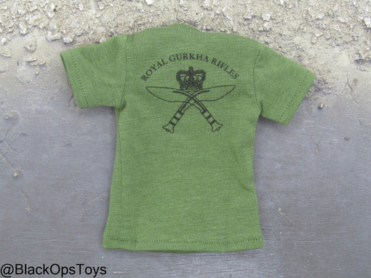 British Army Gurkhas - Green Shirt w/Logo
