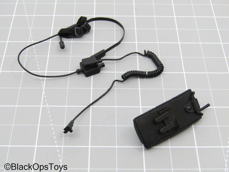 Load image into Gallery viewer, Silver Radio w/Headset, &amp; Black Pouch
