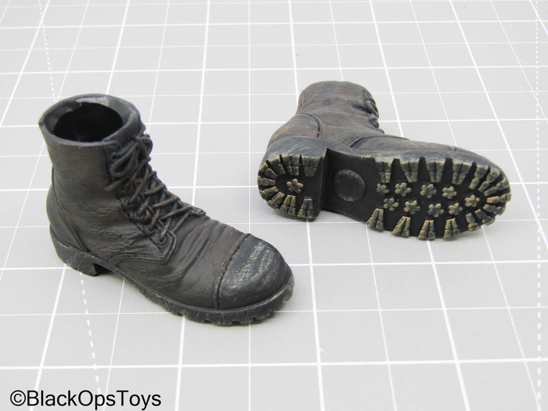 Load image into Gallery viewer, Black British Boots (DAM Toys)
