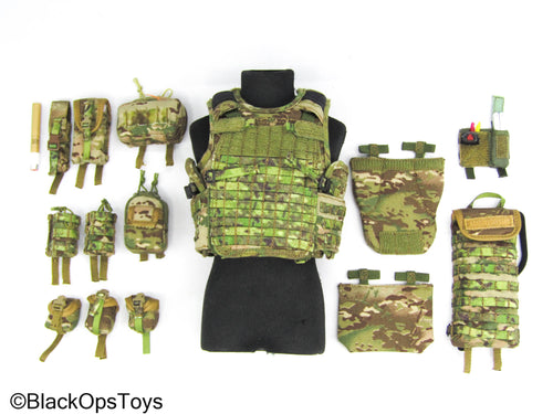 Russian Spetsnaz FSB Gunner - Multicam MOLLE Vest Set