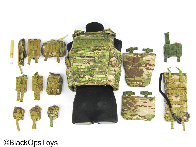 Load image into Gallery viewer, Russian Spetsnaz FSB Gunner - Multicam MOLLE Vest Set
