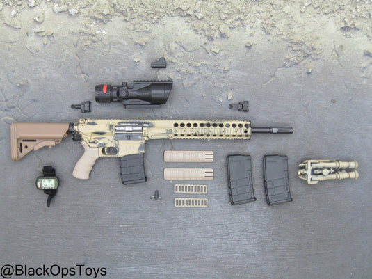 British Army Gurkhas - Weathered L129A1 Sharpshooter Rifle Set