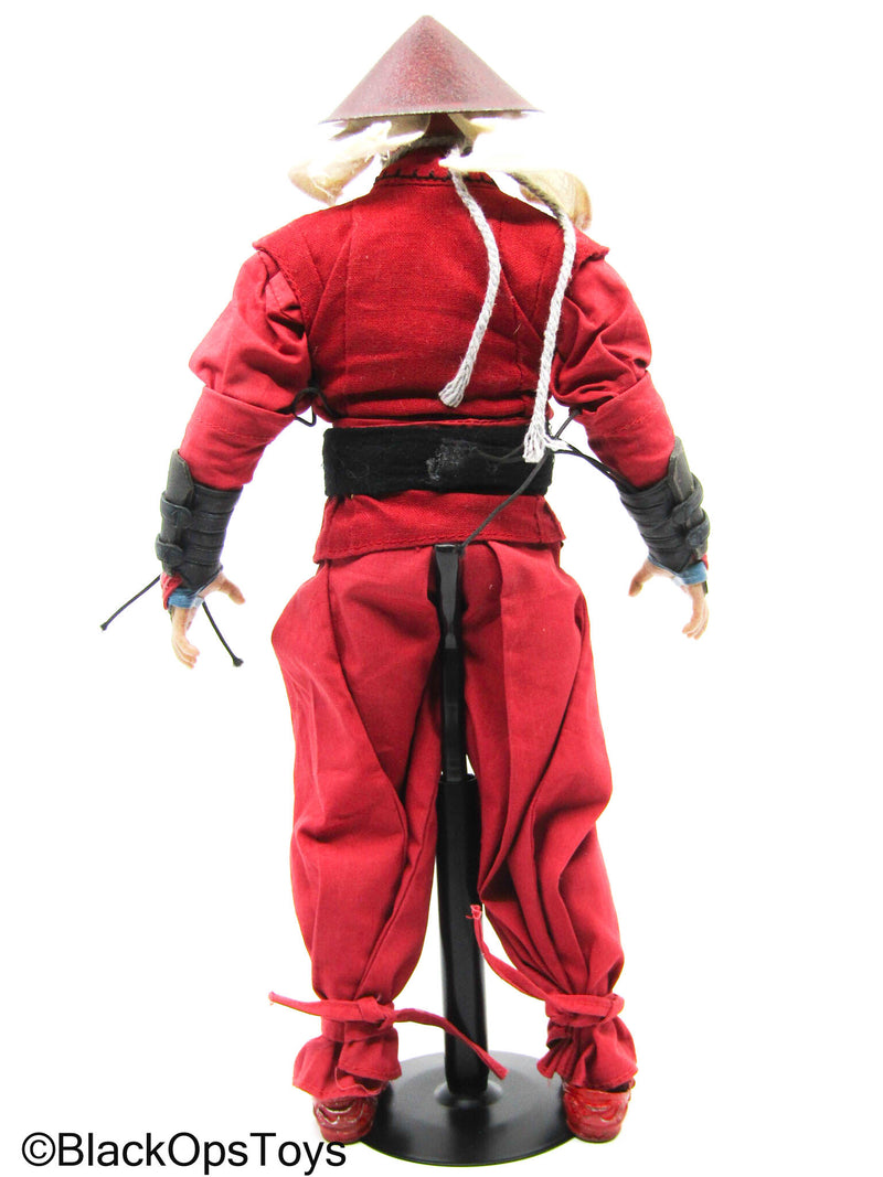 Load image into Gallery viewer, Custom Male Red Full Dressed Ninja (Sideshow Collectibles)
