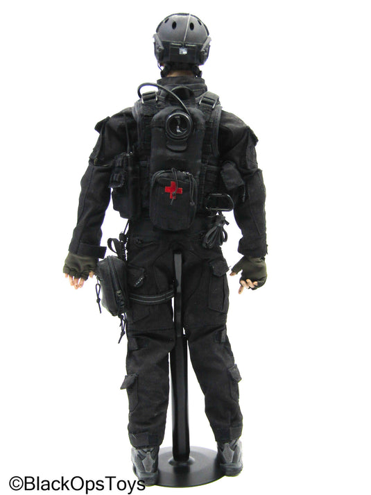 Custom Male FBI Full Dressed Body w/Headsculpt & Gear Set