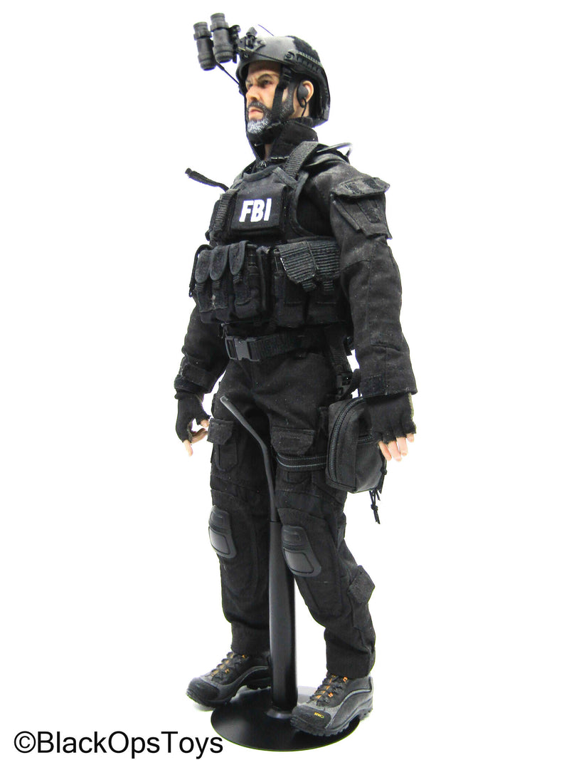 Load image into Gallery viewer, Custom Male FBI Full Dressed Body w/Headsculpt &amp; Gear Set

