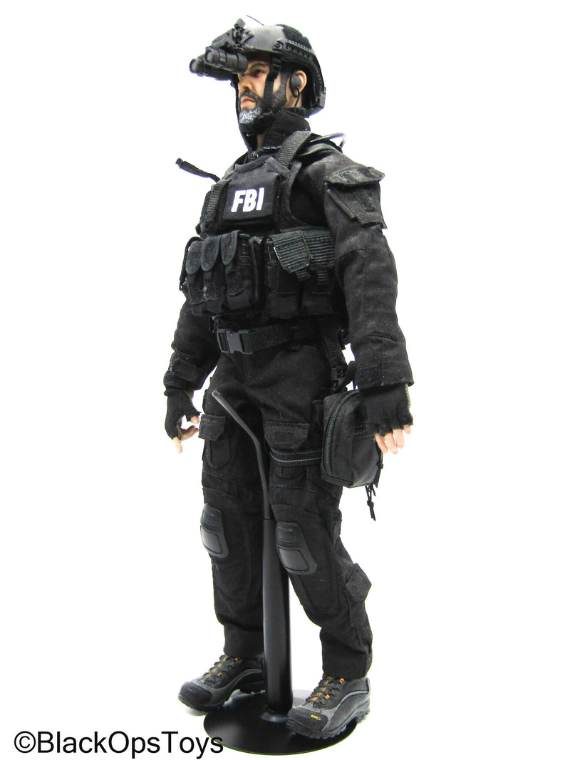 Load image into Gallery viewer, Custom Male FBI Full Dressed Body w/Headsculpt &amp; Gear Set
